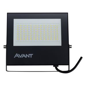 Refletor de Led Preto Avant 100W 6500K