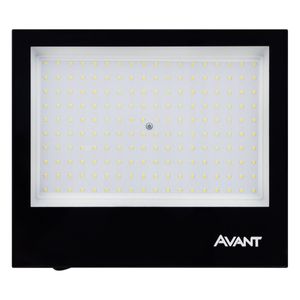 Refletor de Led Preto Avant 200W 6500K