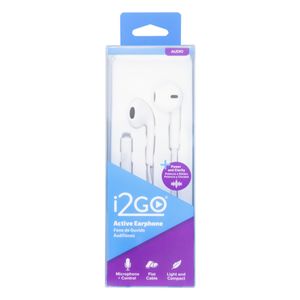 Fone de Ouvido Active Branco I2Go