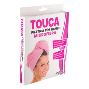 Touca Pós Banho Microfibra Branca Jolitex Ternille