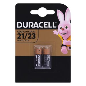 Pilha Alcalina MN21 / A3 Duracell 2 unidades