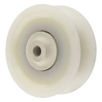 Roldana de Nylon com Bucha para Tubo Lm Roldanas 7cm