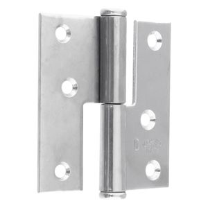 Dobradiça Inox Hamburguesa Mahler 80mm x 66mm