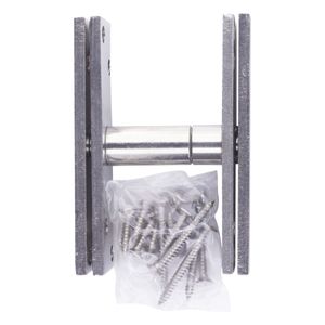 Dobradiça Pivotante em Inox Mahler 100mm x 25mm