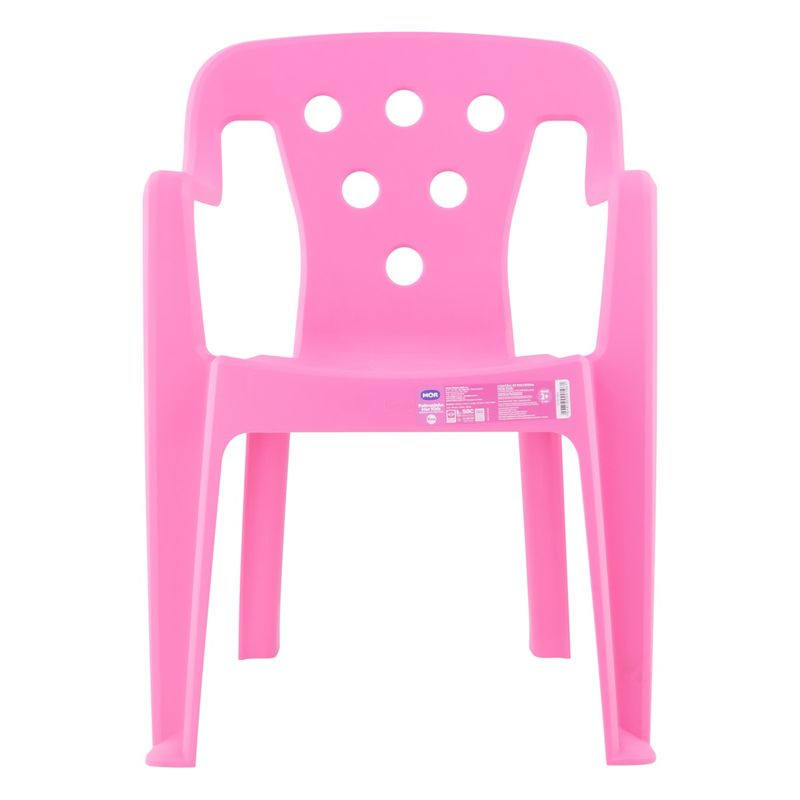 Poltrona-Plastica-Infantil-Rosa-Mor-KidsFrontal2