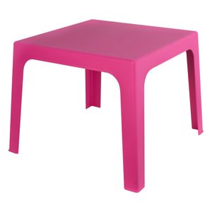 Mesa Plástica Infantil Rosa Mor Kids