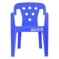Poltrona Plástica Infantil Azul Mor Kids
