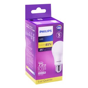 Lâmpada de Led Bulbo Philips 11W 3000K