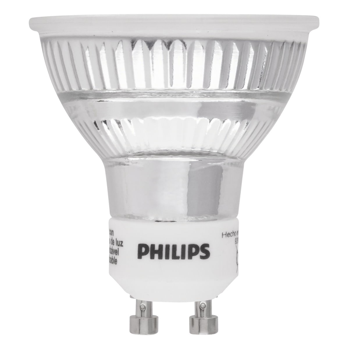 LâmpadadeLedGU10Philips4W2700KBivoltFrontal2