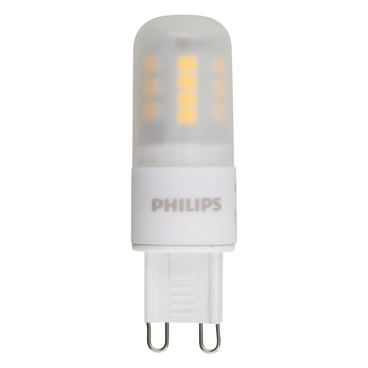 LâmpadadeLedCápsulaG9Philips3W2700KBivoltForadaEmbalagem1