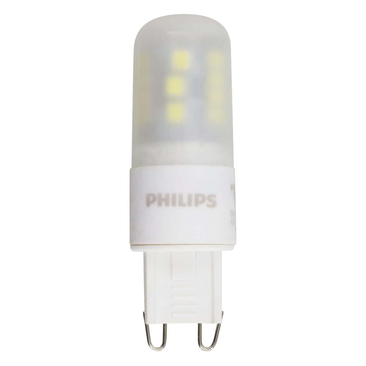 LâmpadadeLedCápsulaG9Philips3W6500KBivoltForadaEmbalagem1