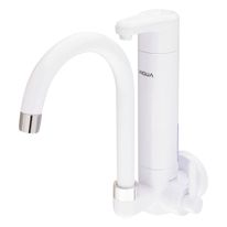 Torneira de Parede com Purificador  Bica Móvel Víqua Lagune Vitalité Branca