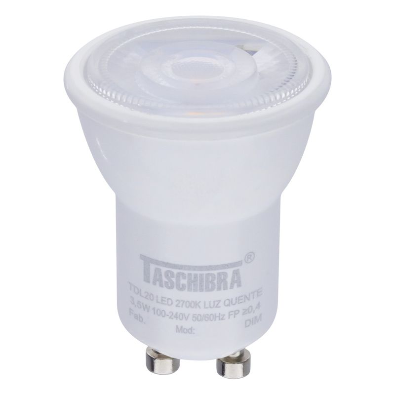 Lampada-de-Led-Dicroica-Dimerizavel-TDL20-Taschibra-Prime-35W-2700K-AutovoltFrontalTopo1