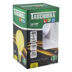 Lampada-de-Led-G80-Filamento-Vintage-Taschibra-4W-Luz-AmbarEmbalagemAngularEsquerda2