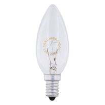 Lâmpada Incandescente E14 Vela Taschibra 25W Luz Clara