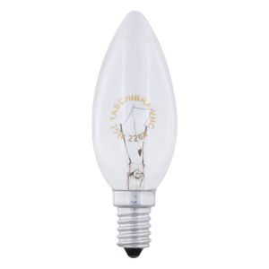 Lâmpada Incandescente E14 Vela Taschibra 25W Luz Clara