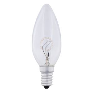 Lâmpada Incandescente E14 Vela Taschibra 40W Luz Clara