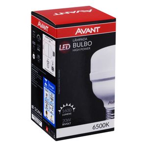 Lâmpada de Led High Bulbo Avant 20W 6500K