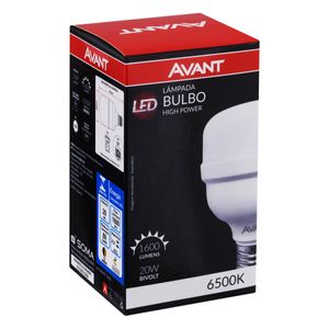 Lâmpada de Led High Bulbo Avant 20W 6500K