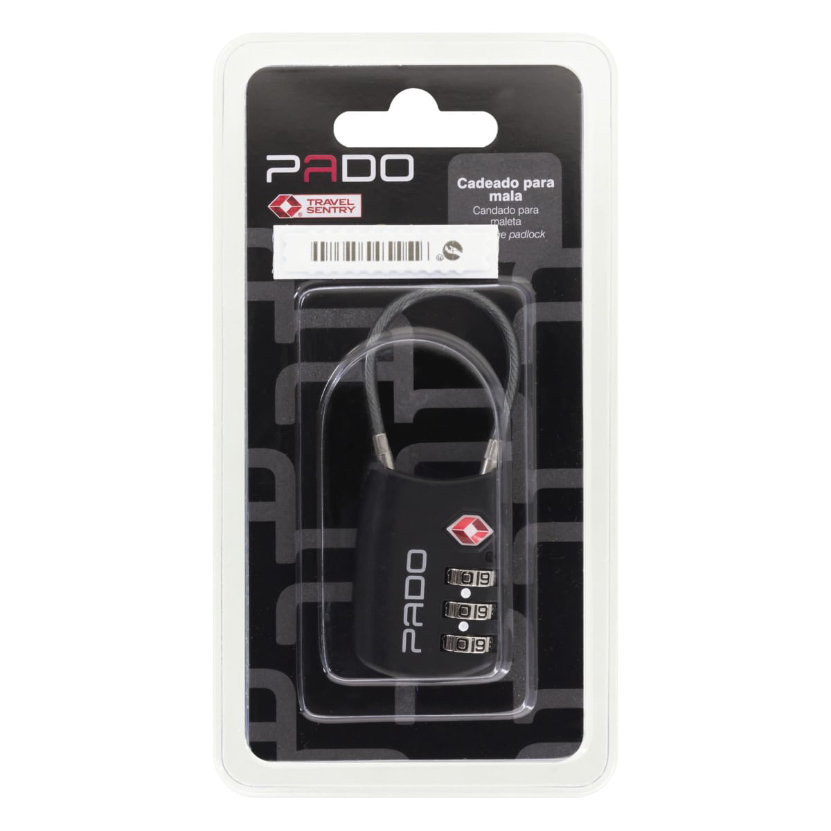 CadeadocomSegredoPretoPadoSMPersonal30mmEmbalagemFrontal3