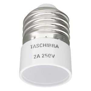 Soquete Adaptador E27 para E14 Taschibra 2 unidades