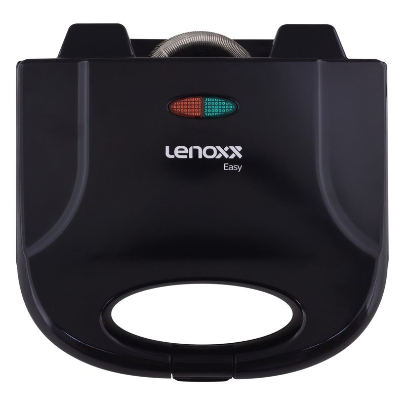 GrilleSanduicheiraEasyPretaLenoxx750W127VFrontal3