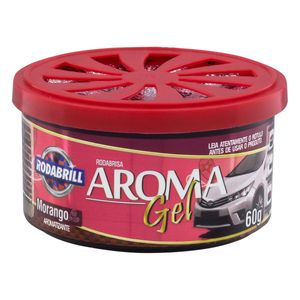 Aromatizante Aroma Gel Morango Rodabrill 60g