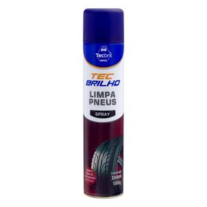 Limpa Pneus Spray Tecbril 300ml