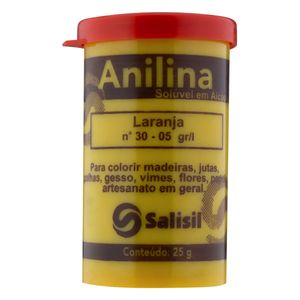 Anilina em Pó Solúvel Salisil 25g Laranja