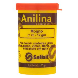 Anilina em Pó Solúvel Salisil 25g Mogno