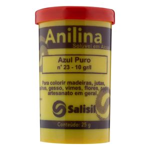 Anilina em Pó Solúvel Salisil 25g Azul Puro