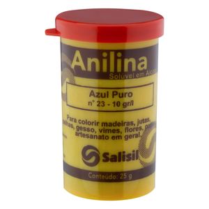 Anilina em Pó Solúvel Salisil 25g Azul Puro