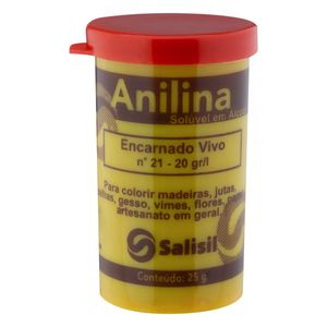 Anilina em Pó Solúvel Salisil 25g Encarnado Vivo