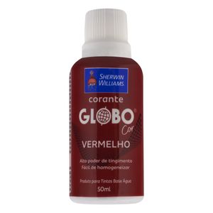 Corante para Tinta Globo Sherwin Williams 50ml Vermelho