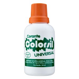 Corante para Tinta Salisil 34ml Laranja