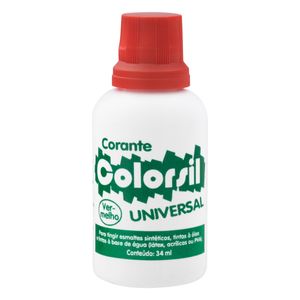 Corante para Tinta Salisil 34ml Vermelho