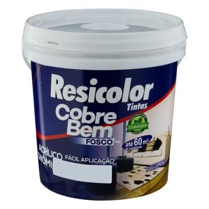 Tinta Acrílica Fosca Resicolor 3,6l Branca