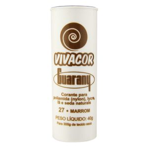 Corante de Tecido Vivacor Guarany 40g Marrom