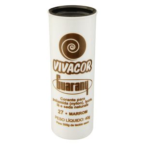 Corante de Tecido Vivacor Guarany 40g Marrom