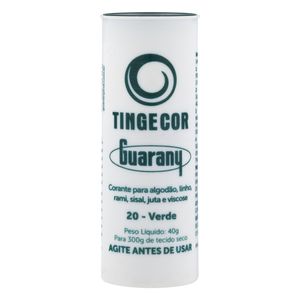 Corante de Tecido Tingecor Guarany 40g Verde