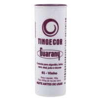 Corante de Tecido Tingecor Guarany 40g Vinho