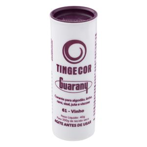 Corante de Tecido Tingecor Guarany 40g Vinho