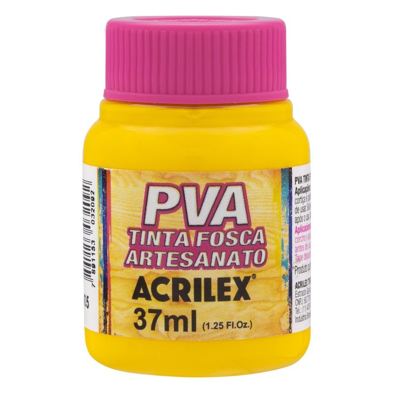 Tinta-para-Artesanato-Fosca-Acrilex-37ml-Amarelo-OuroFrontal1