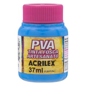 Tinta para Artesanato Fosca Acrilex 37ml Azul Celeste