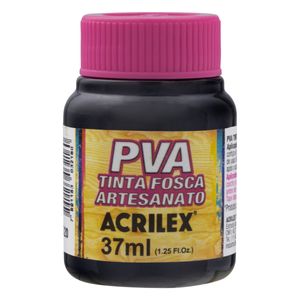 Tinta para Artesanato Fosca Acrilex 37ml Preta