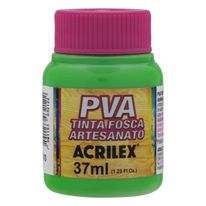 Tinta para Artesanato Fosca Acrilex 37ml Verde Folha