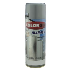 Tinta Spray Alumen Colorgin 350ml Alumínio