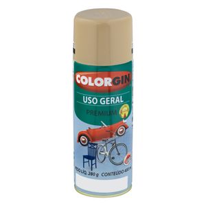 Tinta Spray Uso Geral Colorgin 400ml Bege Mediterrâneo