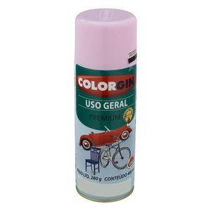 Tinta Spray Uso Geral Colorgin 400ml Rosa