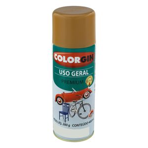 Tinta Spray Uso Geral Colorgin 400ml Marrom Barroco